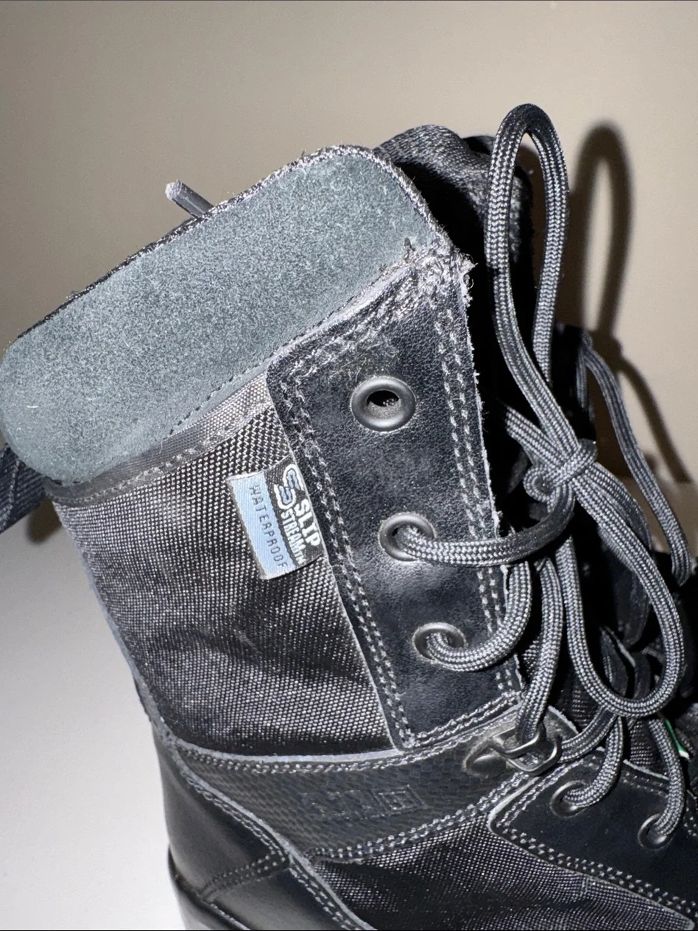 5.11 Tactical Black Lace-Up Duty Boots ortholite soles
